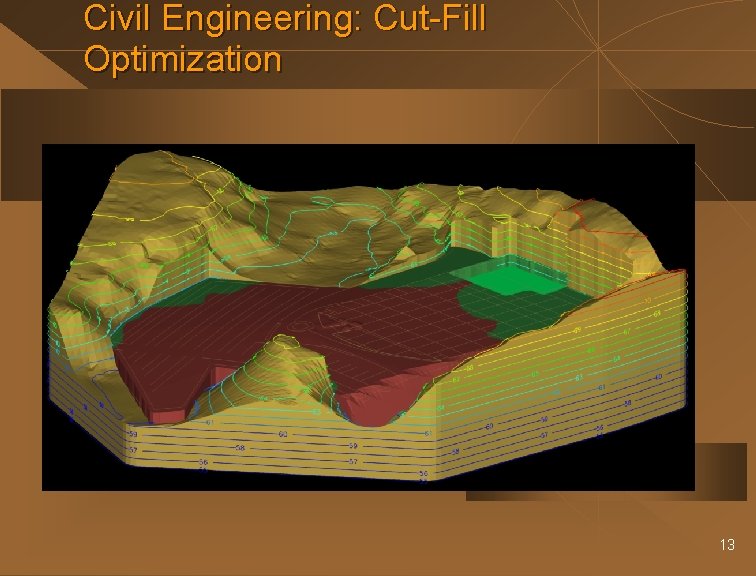 Civil Engineering: Cut-Fill Optimization 13 