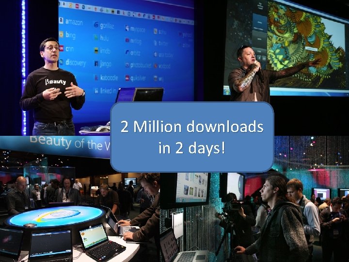 2 Million downloads in 2 days! 