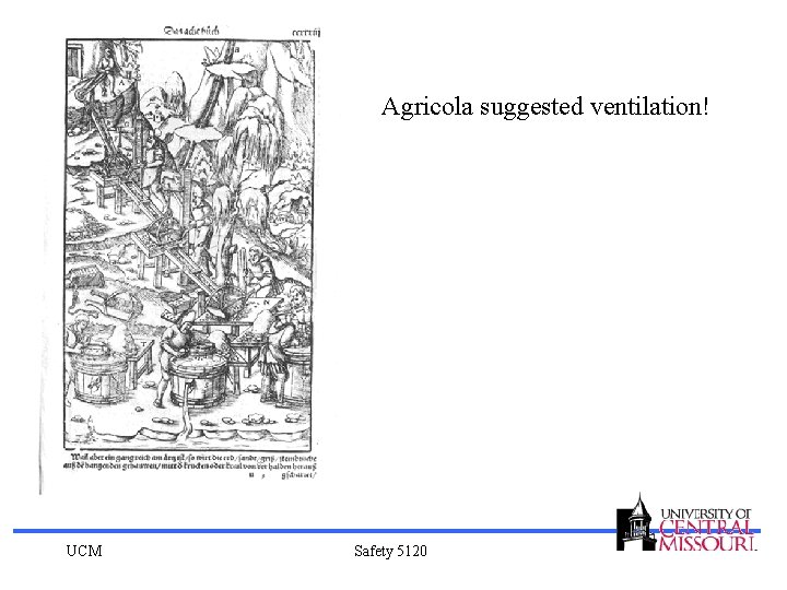 Agricola suggested ventilation! UCM Safety 5120 