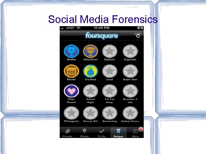 Social Media Forensics 