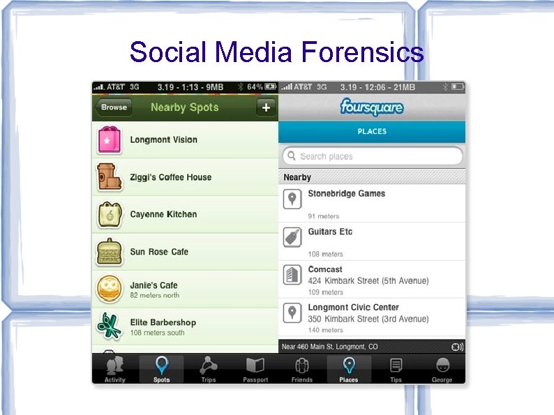 Social Media Forensics 