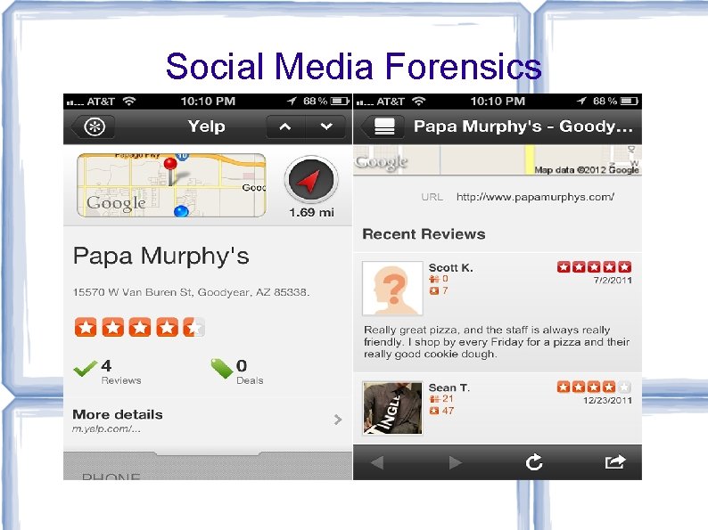 Social Media Forensics 