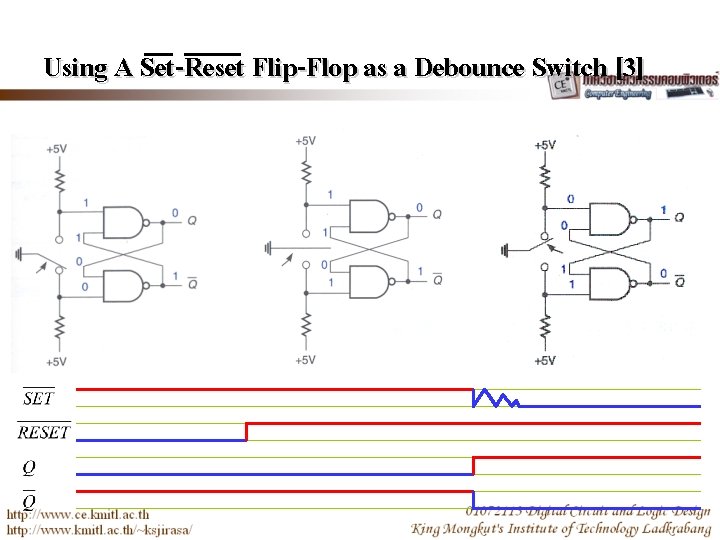 Using A Set-Reset Flip-Flop as a Debounce Switch [3] 