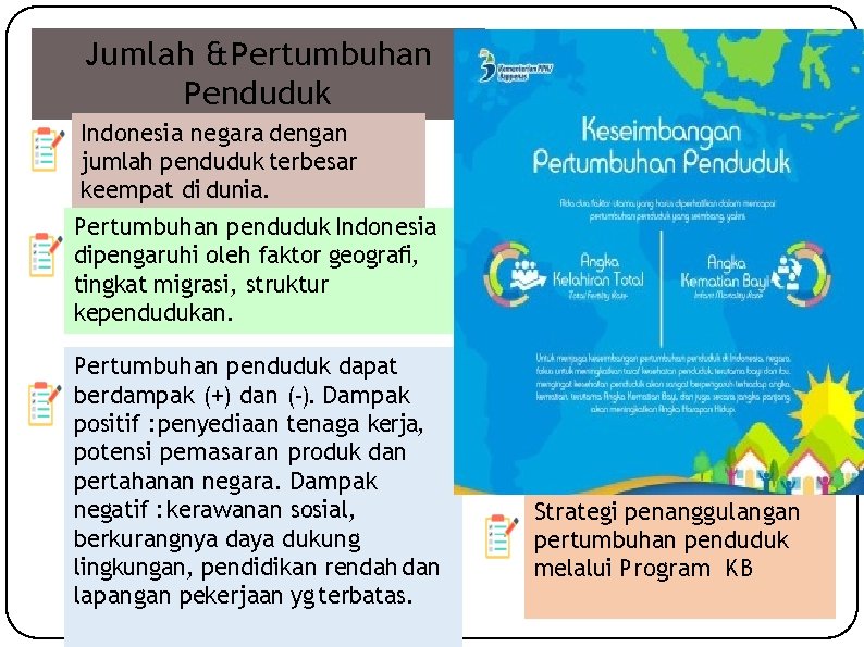 Jumlah & Pertumbuhan Penduduk Indonesia negara dengan jumlah penduduk terbesar keempat di dunia. Pertumbuhan