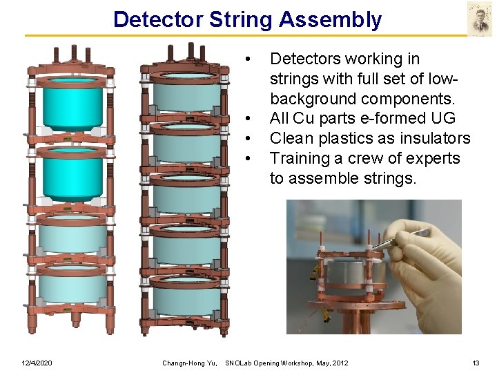 String Flow Detectore Office of Nuclear Physics THE MAJORANA DEMONSTRATOR AN