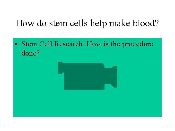 How do stem cells help make blood? • Stem Cell Research. How is the How do stem cells help make blood? • Stem Cell Research. How is the