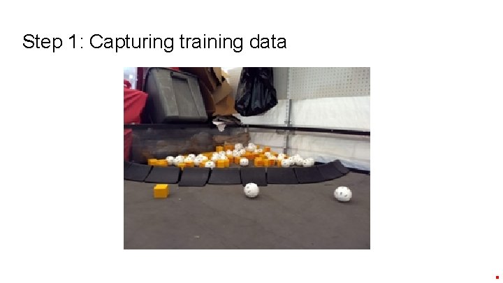 Step 1: Capturing training data 