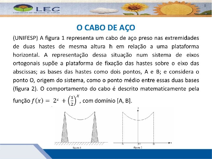 O CABO DE AÇO 