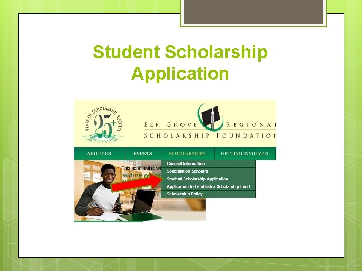 Student Scholarship Application 