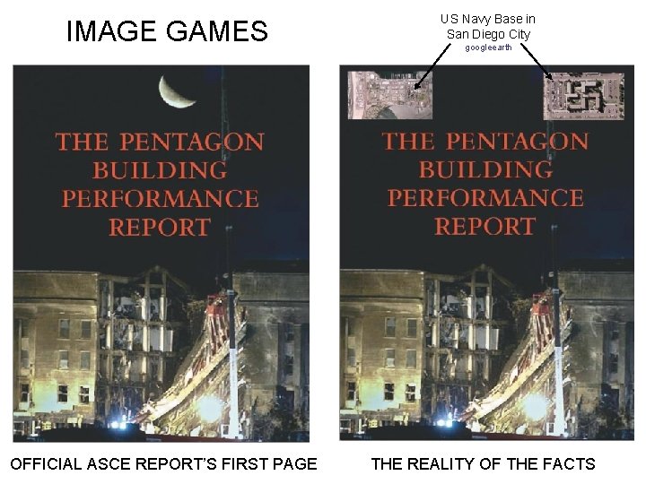 IMAGE GAMES OFFICIAL ASCE REPORT’S FIRST PAGE US Navy Base in San Diego City