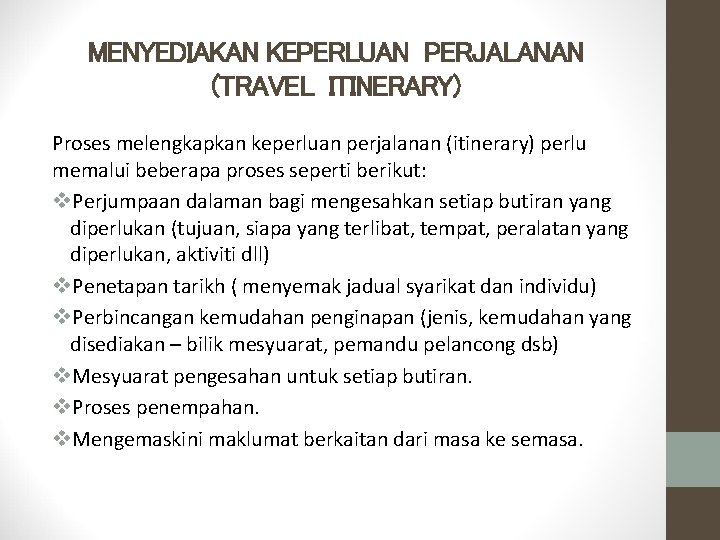 Business Management Business Travel Bpp 403 Menguruskan Pengangkutan