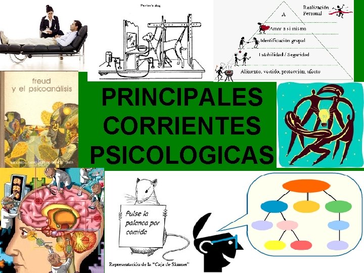 PRINCIPALES CORRIENTES PSICOLOGICAS PRINCIPALES CORRIENTES PSICOLOGICAS