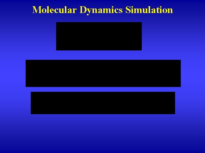 Molecular Dynamics Simulation 