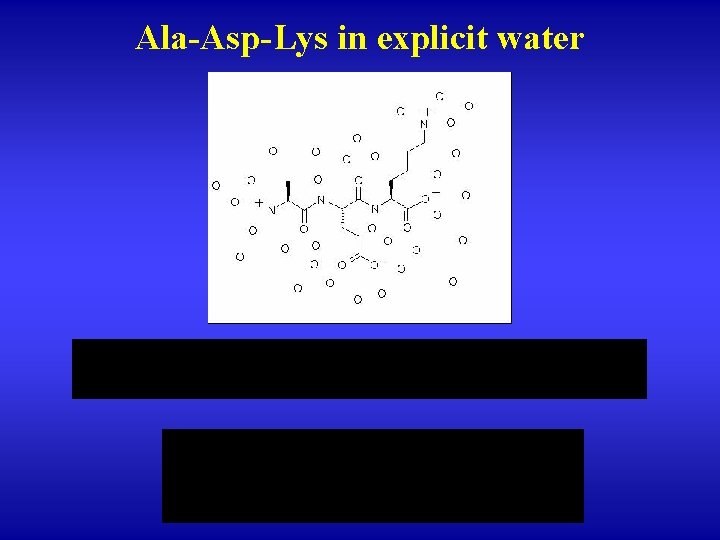 Ala-Asp-Lys in explicit water 