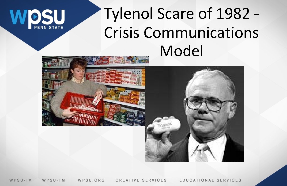 Tylenol Scare of 1982 – Crisis Communications Model 