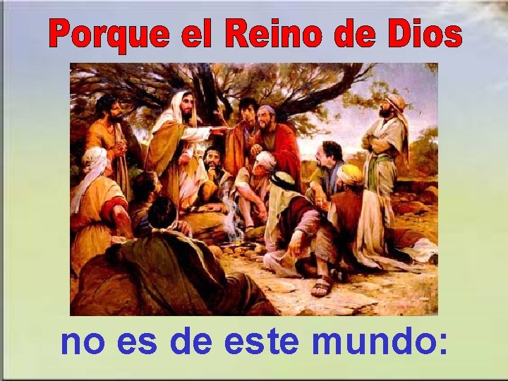 no es de este mundo: no es de este mundo: