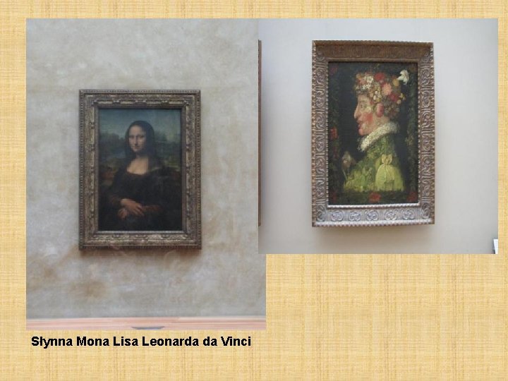 Słynna Mona Lisa Leonarda da Vinci 