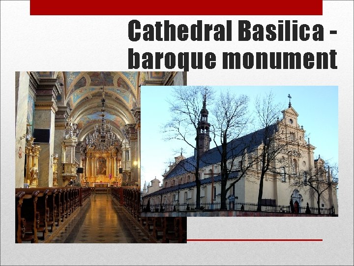 Cathedral Basilica baroque monument 