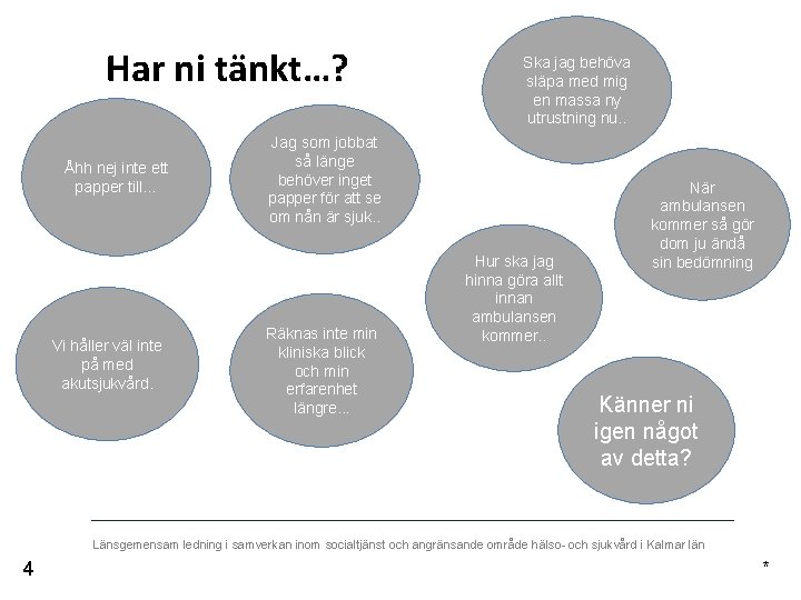 Har ni tänkt…? Åhh nej inte ett papper till… Vi håller väl inte på