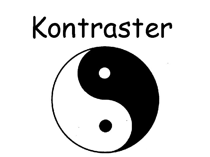 Kontraster 