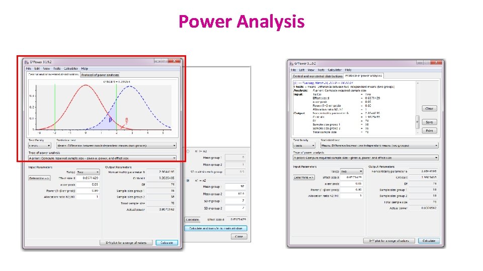 Power Analysis 