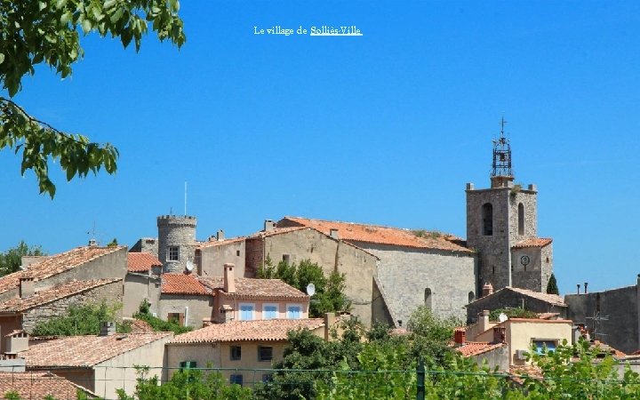 Le village de Solliès-Ville 