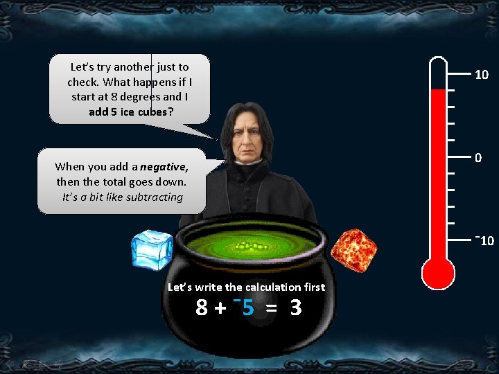 Let’s try another just to check. What happens if I start at 8 degrees Let’s try another just to check. What happens if I start at 8 degrees