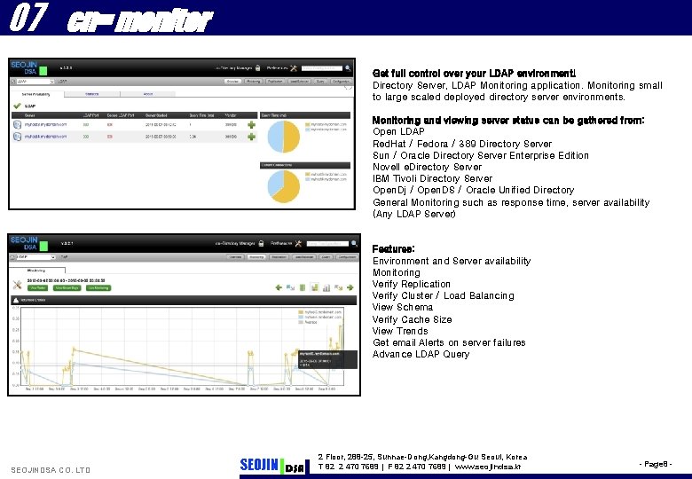 07 cn= monitor Get full control over your LDAP environment! Directory Server, LDAP Monitoring