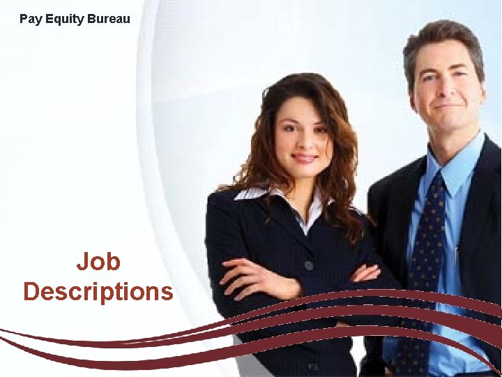 Pay Equity Bureau Job Descriptions 