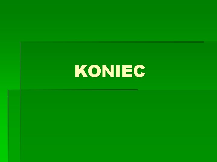 KONIEC 