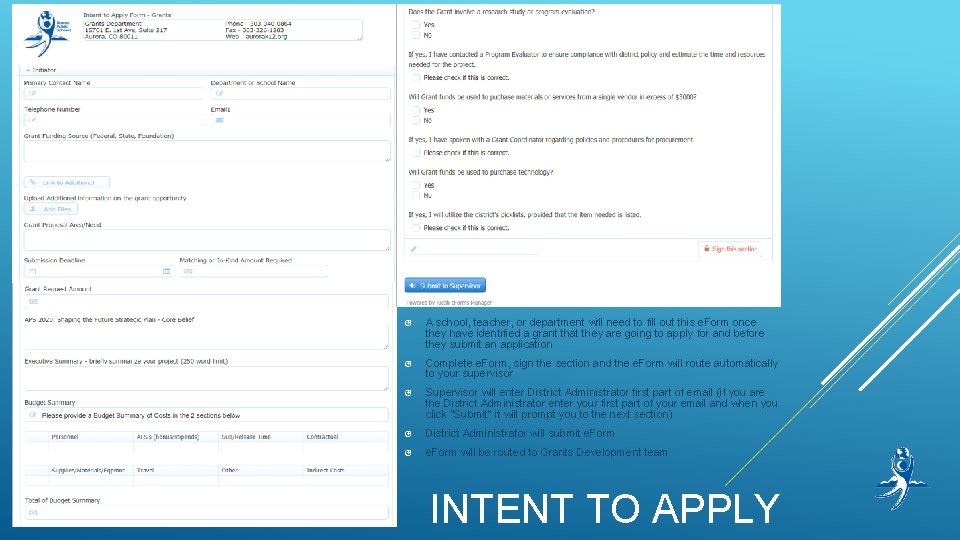  A school, teacher, or department will need to fill out this e. Form