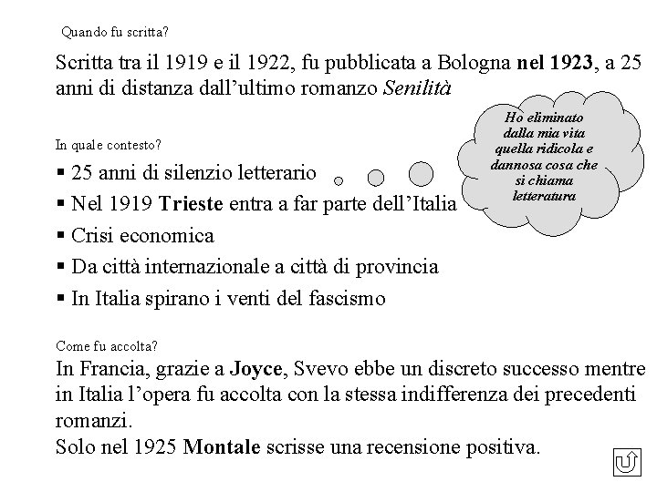 Quando fu scritta? Scritta tra il 1919 e il 1922, fu pubblicata a Bologna