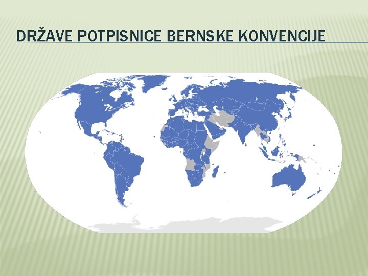 DRŽAVE POTPISNICE BERNSKE KONVENCIJE 