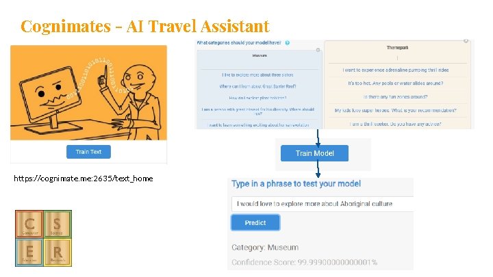 Cognimates - AI Travel Assistant https: //cognimate. me: 2635/text_home Cognimates - AI Travel Assistant https: //cognimate. me: 2635/text_home
