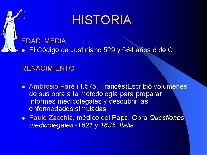 HISTORIA EDAD MEDIA l El Código de Justiniano 529 y 564 años d. de