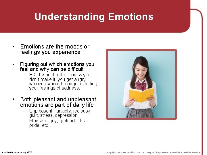 Understanding Emotions • Emotions are the moods or feelings you experience • Figuring out Understanding Emotions • Emotions are the moods or feelings you experience • Figuring out