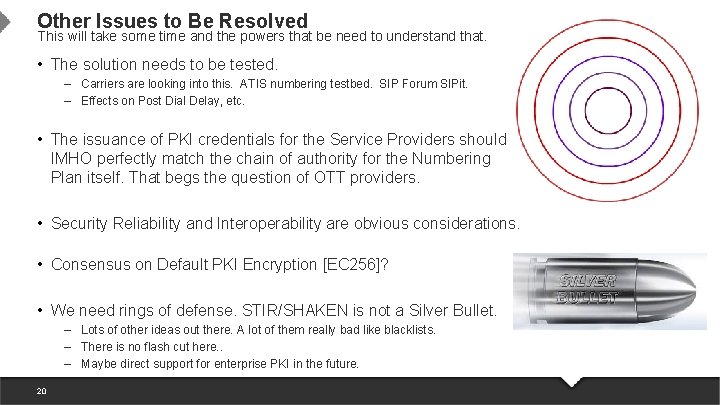 Other Issues to Be Resolved This will take some time and the powers that Other Issues to Be Resolved This will take some time and the powers that