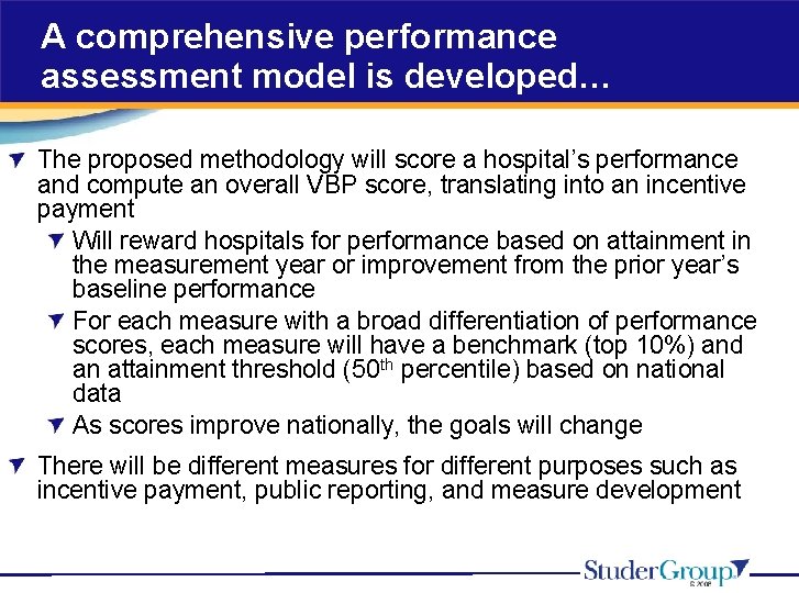 A comprehensive performance assessment model is developed… The proposed methodology will score a hospital’s