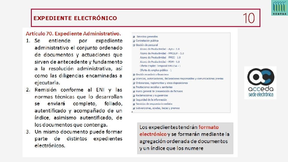 EXPEDIENTE ELECTRÓNICO 10 