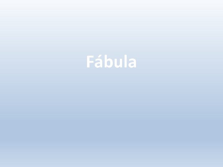 Fábula 