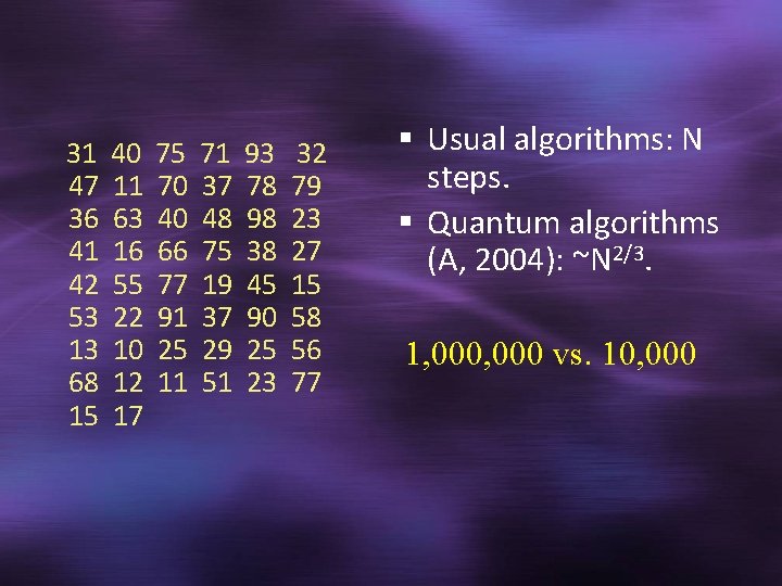  31 40 75 71 93 32 47 11 70 37 78 79 36