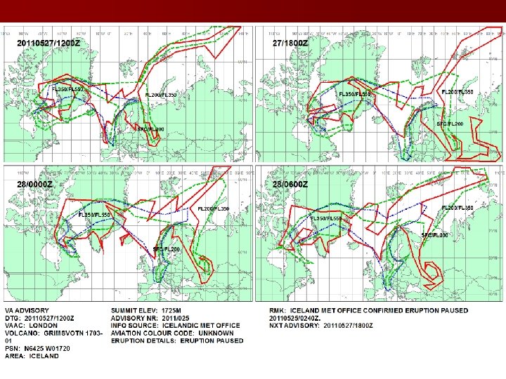VOLCANIC ASH ADVISORY 
