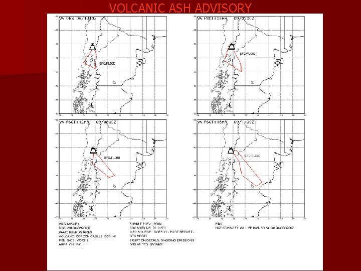 VOLCANIC ASH ADVISORY 