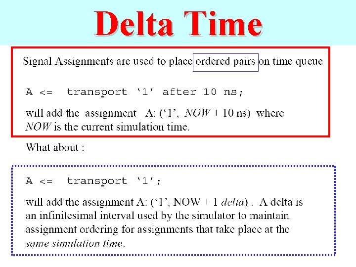 Delta Time 