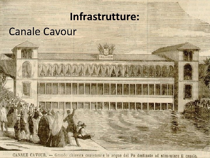 Infrastrutture: Canale Cavour 