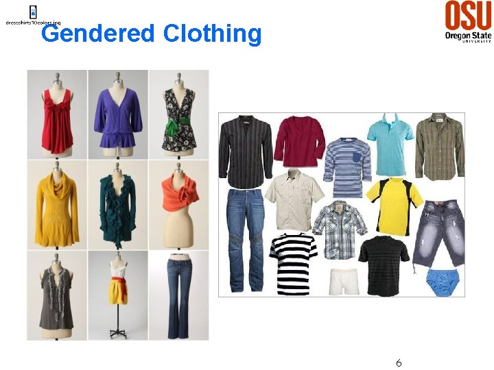 Gendered Clothing 6 