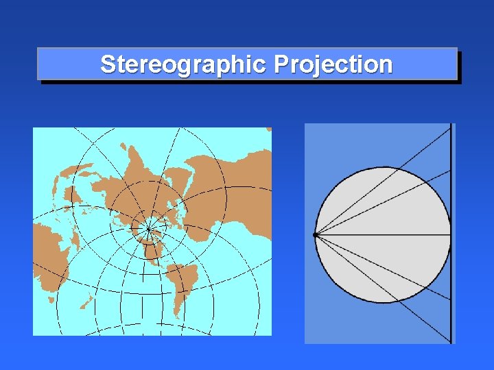 Stereographic Projection 