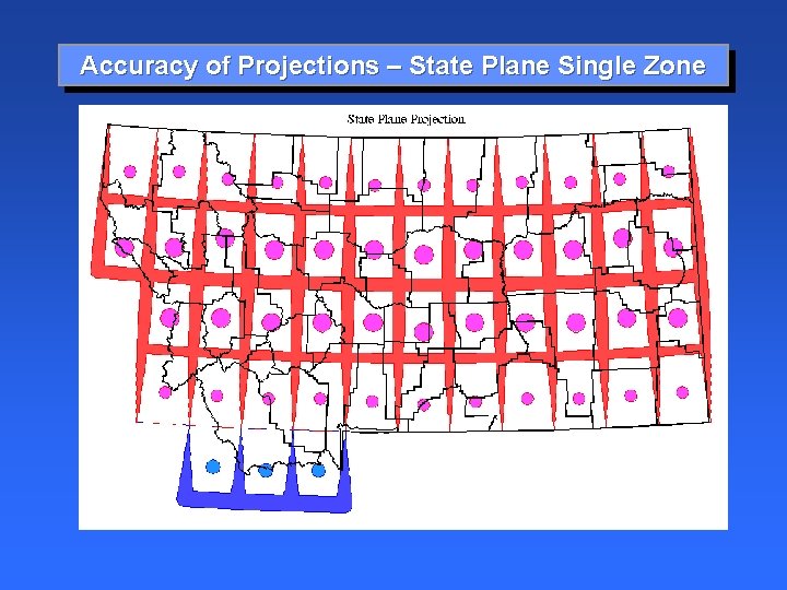 Accuracy of Projections – State Plane Single Zone 