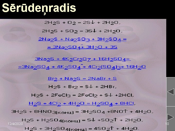 Sērūdeņradis 12/4/2020 10 