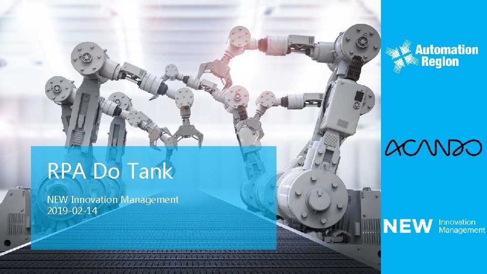 RPA Do Tank NEW Innovation Management 2019 -02 -14 